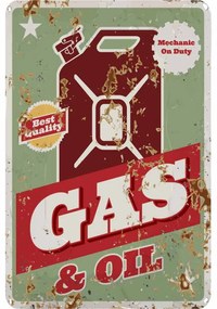 Ceduľa Gas &amp; Oil