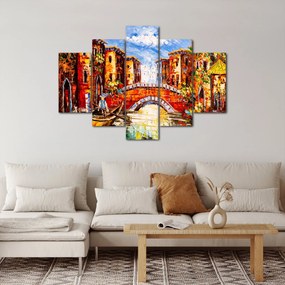 Obraz - Olejomaľba mesta III. (150x105 cm)