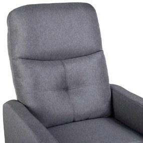 LuxuryForm DESIGN Elektricky polohovateľné televízne kreslo SEMIR - šedé