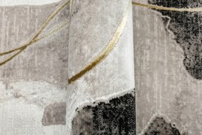 Koberec Kashmir KR288S sivý / čierny