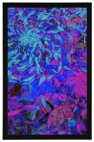 Plagát moderná abstrakcia v zaujímavom prevedení - 40x60 white