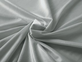 Biante Zamatový okrúhly obrus SV-029 Cementovo sivý Ø 100 cm