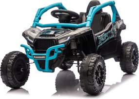 LEAN CARS Elektrické autíčko na batérie Kawasaki JS330 24V5Ah čierno-modré