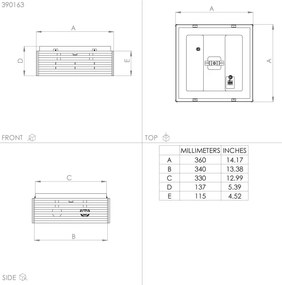 Eglo 390163 - Stropné svietidlo CIDRAZ 2xE27/40W/230V čierna/hnedá
