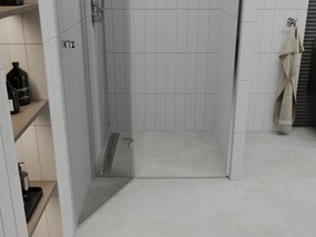 Mexen Roma, sprchové dvere do otvoru 80 x 190 cm, 6mm číre sklo, chrómový profil, 854-080-000-01-00