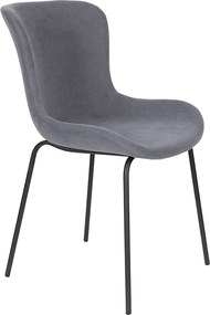 WL-Living Junzo moderné jedálenské stoličky - Modrá