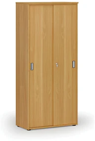 Skriňa so zasúvacími dverami PRIMO WOOD, 1781 x 800 x 420 mm, buk