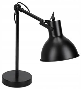 Stolná lampa 1xE27/40W/230V čierna