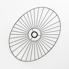 Brilagi - LED luster na lanku CERIA WIRE 1xE27/40W/230V 40x56 cm čierna