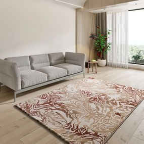 Béžový/v terakotovej farbe koberec 200x290 cm Astra – Universal