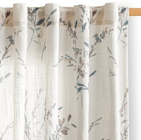 Krémovobiely záves 135x250 cm Ramita – Restilo