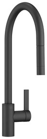 DORNBRACHT Tara Ultra páková drezová batéria s vyťahovacou sprškou s prepínaním, výška výtoku 239 mm, matná čierna, 33870875-33