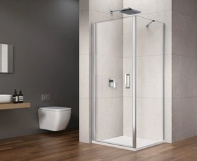 Gelco Gelco, LORO štvorcová sprchová zástena 900x900 mm, rohový vstup, GN4990-01