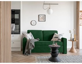 Tmavozelená rozkladacia pohovka 168 cm Lucky Lucy – Miuform