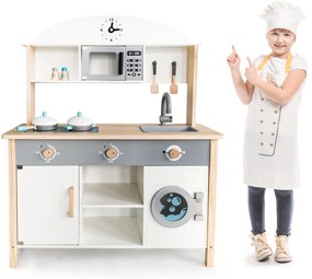 Drevená kuchynka XXL pre deti ECOTOYS