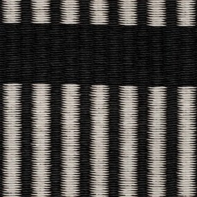 Koberec Cut Stripe: Sivo-čierna 170x240 cm