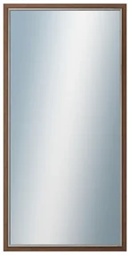 DANTIK - Zrkadlo v rámu, rozmer s rámom 60x120 cm z lišty TAIGA hnedá (3107)