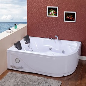 Terra Hydromasážna vírivá vaňa Carmen 631R 180x120, pravá