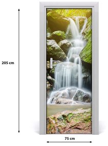 Fototapeta samolepiace na dvere vodopád 75x205 cm
