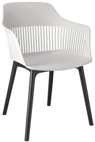 Dekorstudio Plastová záhradná stolička CORNIDO biela