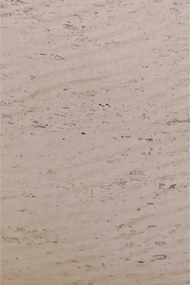 Moderný kvetináč RAFIOT, sklolaminát, výška 21 cm, béžový