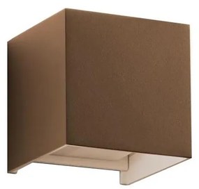 Ideal Lux - LED Vonkajšie nástenné svietidlo ATOM LED/12W/230V IP54 hnedá