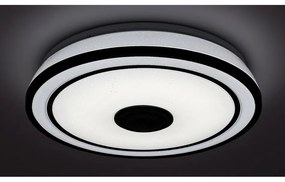 Rabalux 71030 stropné LED svietidlo Nikolaus, 24 W, čierna