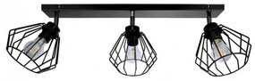 Loft Kovový luster Stropné svietidlo
