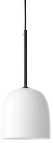 GUBI Howard závesná lampa Ø 16 cm, gunmetal/biela