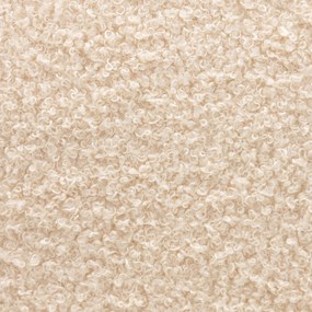 Designové křeslo Lorraine bouclé béžové
