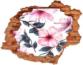 Foto fotografie diera na stenu Kvety ibišteka nd-c-120179468