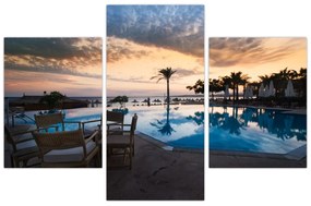 Obraz - Resort pri mori (90x60 cm)