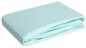 JERSEY PRESTIERADLO 90X200 CM, VÝŠKA 25 CM MENTOLOVÉ