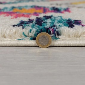 Flair Rugs koberce Kusový koberec Menara Bohemia Cream - 120x170 cm