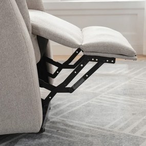 Polohovacie kreslo béžové, elektrické TV-929 CRM2