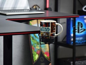 PC stolík Matts C (čierna). Vlastná spoľahlivá doprava až k Vám domov. 1109785