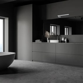 LED Kúpeľňové nástenné svietidlo SHINE LED/11W/230V 45 cm IP44 lesklý chróm