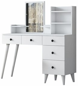 Kozmetický stolík Bela White