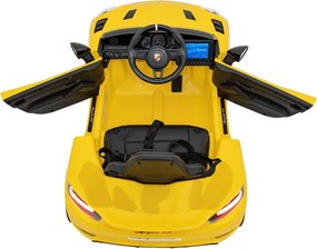Ramiz Detské autíčko Porsche Spyder RS 718 MP4, žlté