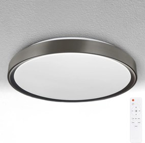 Brilagi-LED Stmievateľné svietidlo FANCIA LED/48W/230V 3000-6500K priemer 39 cm antracit + diaľkové ovládanie