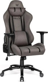 Herná ergonomická stolička HC-1013 – sivý poťah z kvalitnej textílie