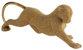 DEKORAČNÁ SOŠKA ELDO 33X9X12 CM ZLATÁ