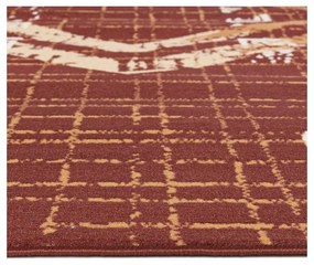 Kusový koberec PP Agios hnedý 120x170cm