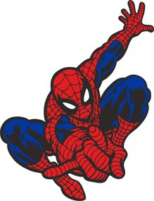 Spider-man 2 - nálepka na stenu
