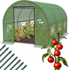 Záhradný fóliovník 4 × 2,5 × 2 m