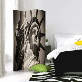 Gario Paraván Monumentálna socha Slobody Rozmery: 145 x 170 cm, Prevedenie: Otočný paraván 360°