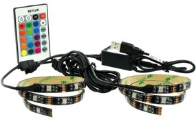 Retlux RLS 102 LED pásik s USB konektorom RGB, 2 x 50 m