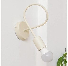 Nástenné svietidlo OXFORD 1xE27/15W/230V krémová