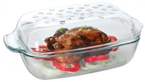 Simax Pekáč sklo obdĺžnik 36,5x21x13,5 cm veko