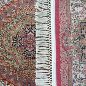 DY Prémiový koberec s exkluzívnym vzorom Pers 03 - červená Rozmer: 150x230 cm